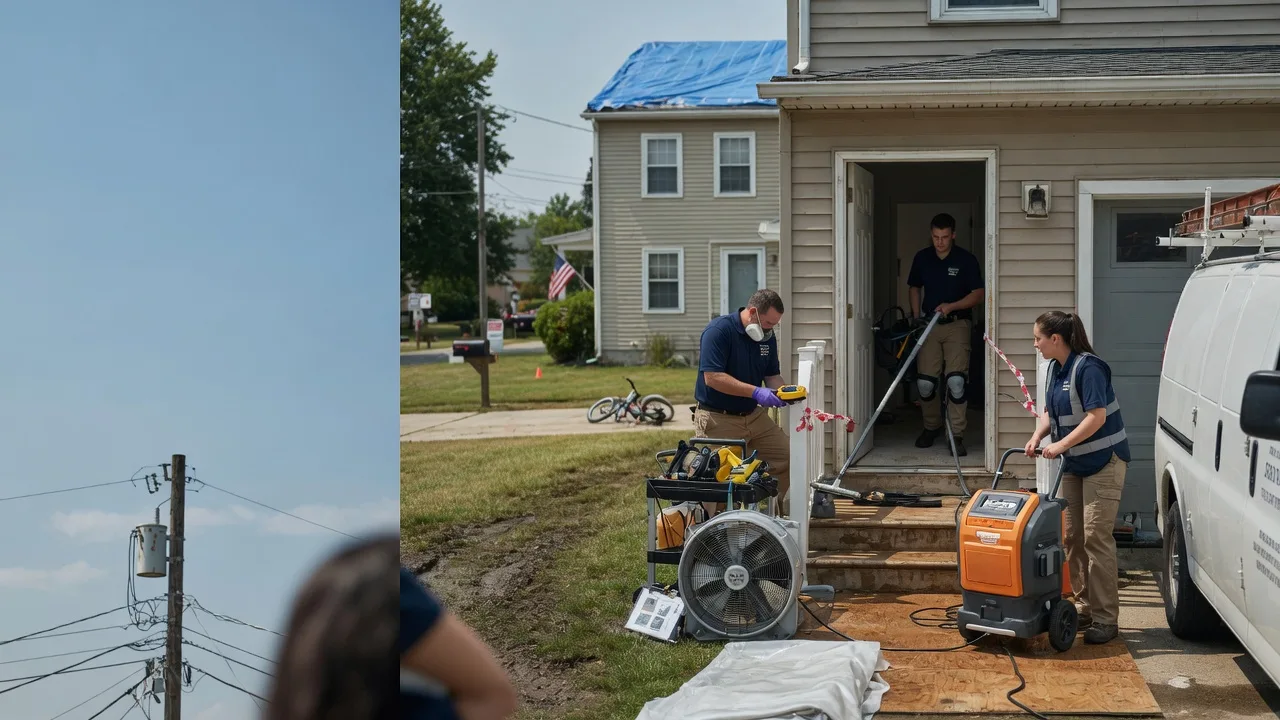 Water Damage Repair in Elkhart, IN near me